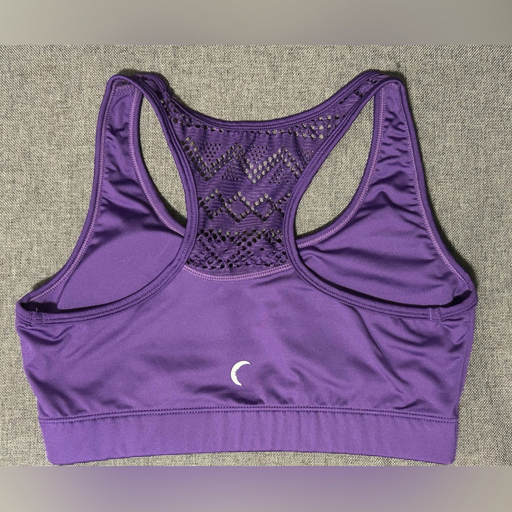 ZYIA Purple Bomber Sports Bra